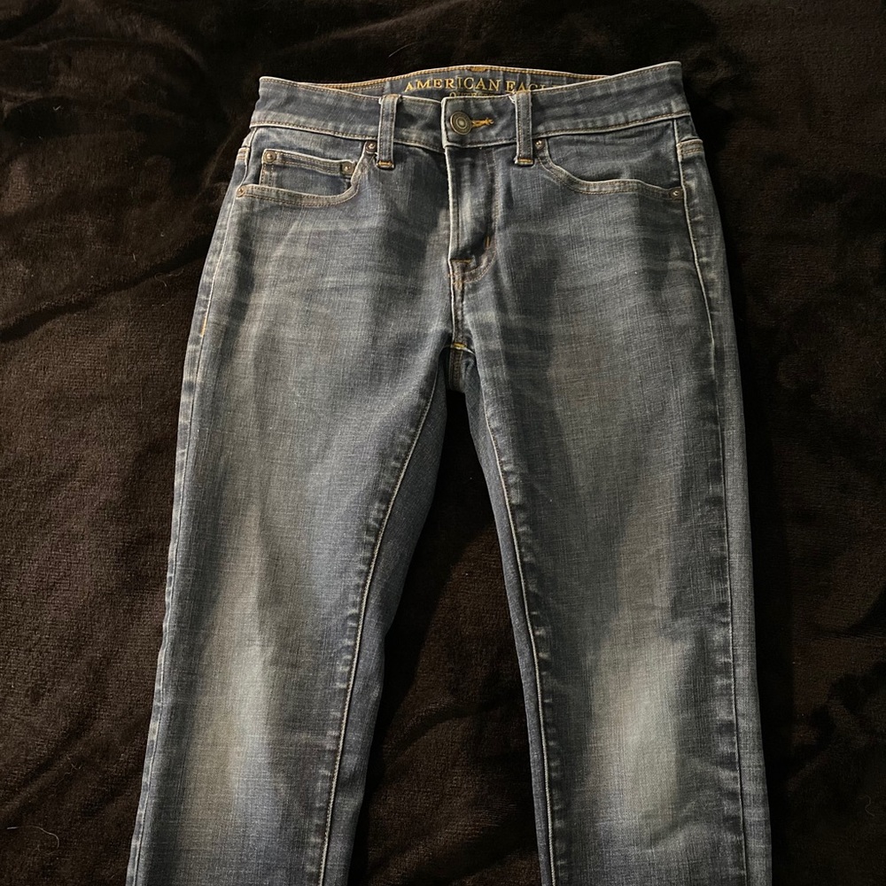 Men’s American Eagle blue skinny jeans